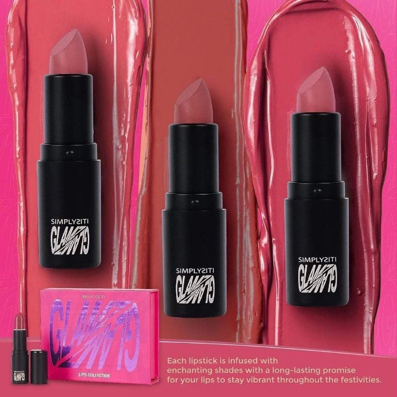 SIMPLYSITI Glamz Trio Lipstick Set