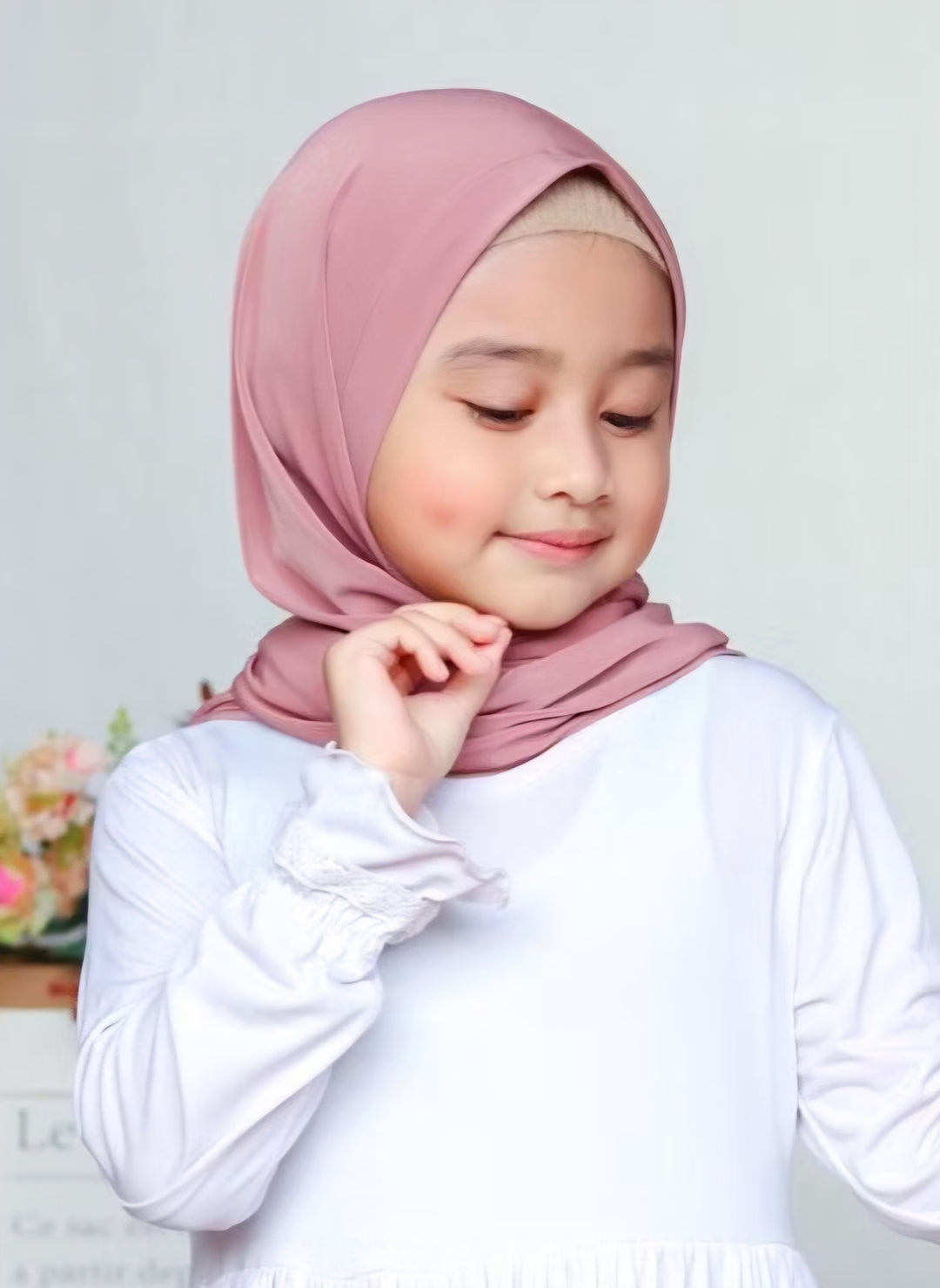 Kids Instant Jersey Shawl