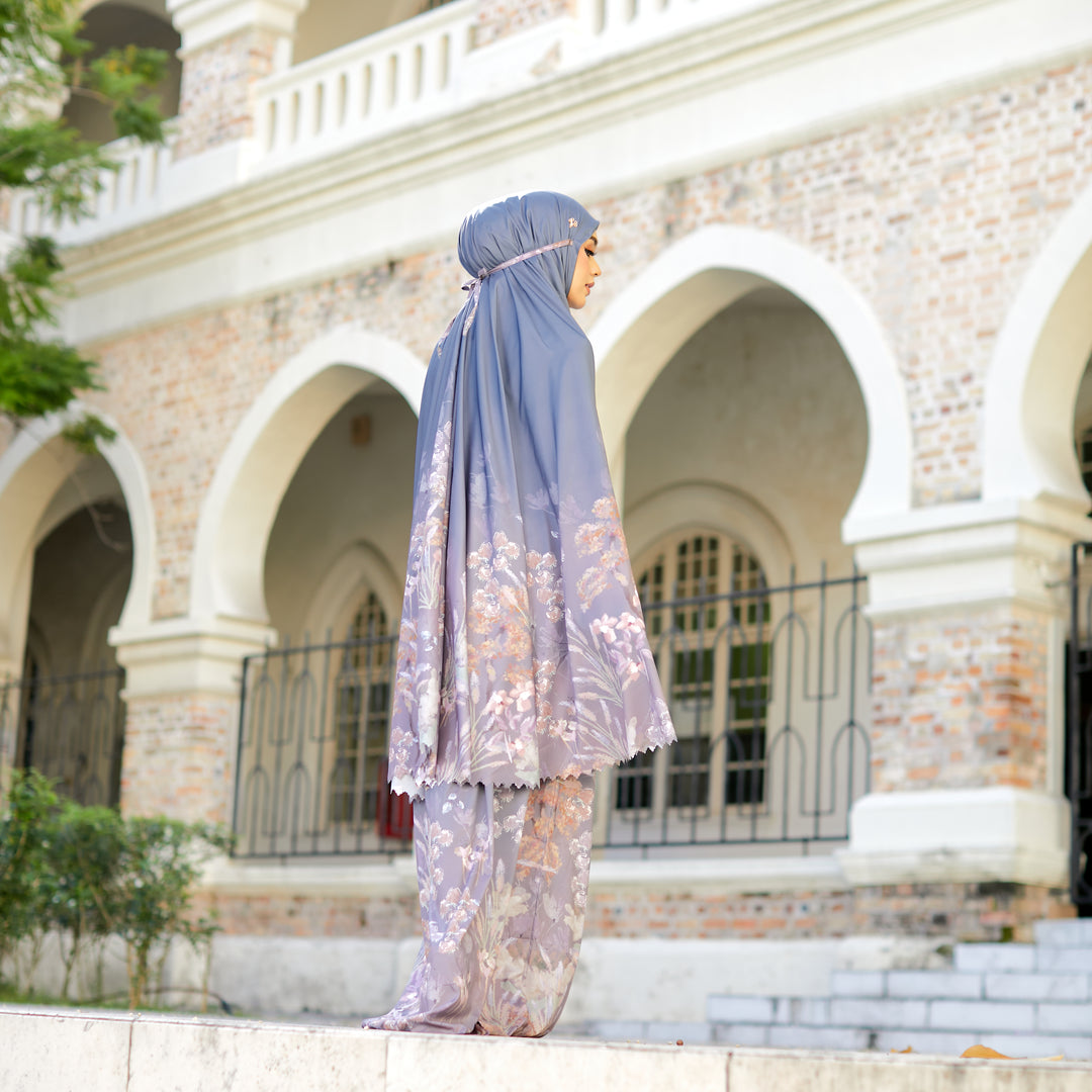FARHANA Prayer Wear + Pouch + Prayer Mat