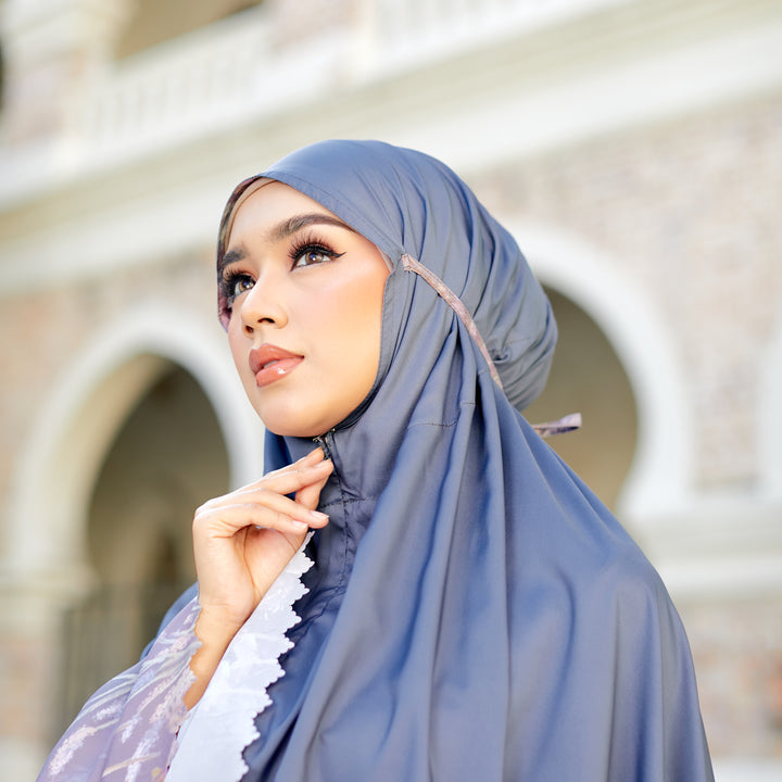 FARHANA Prayer Wear + Pouch + Prayer Mat