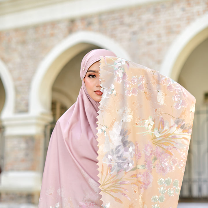FARHANA Prayer Wear + Pouch + Prayer Mat