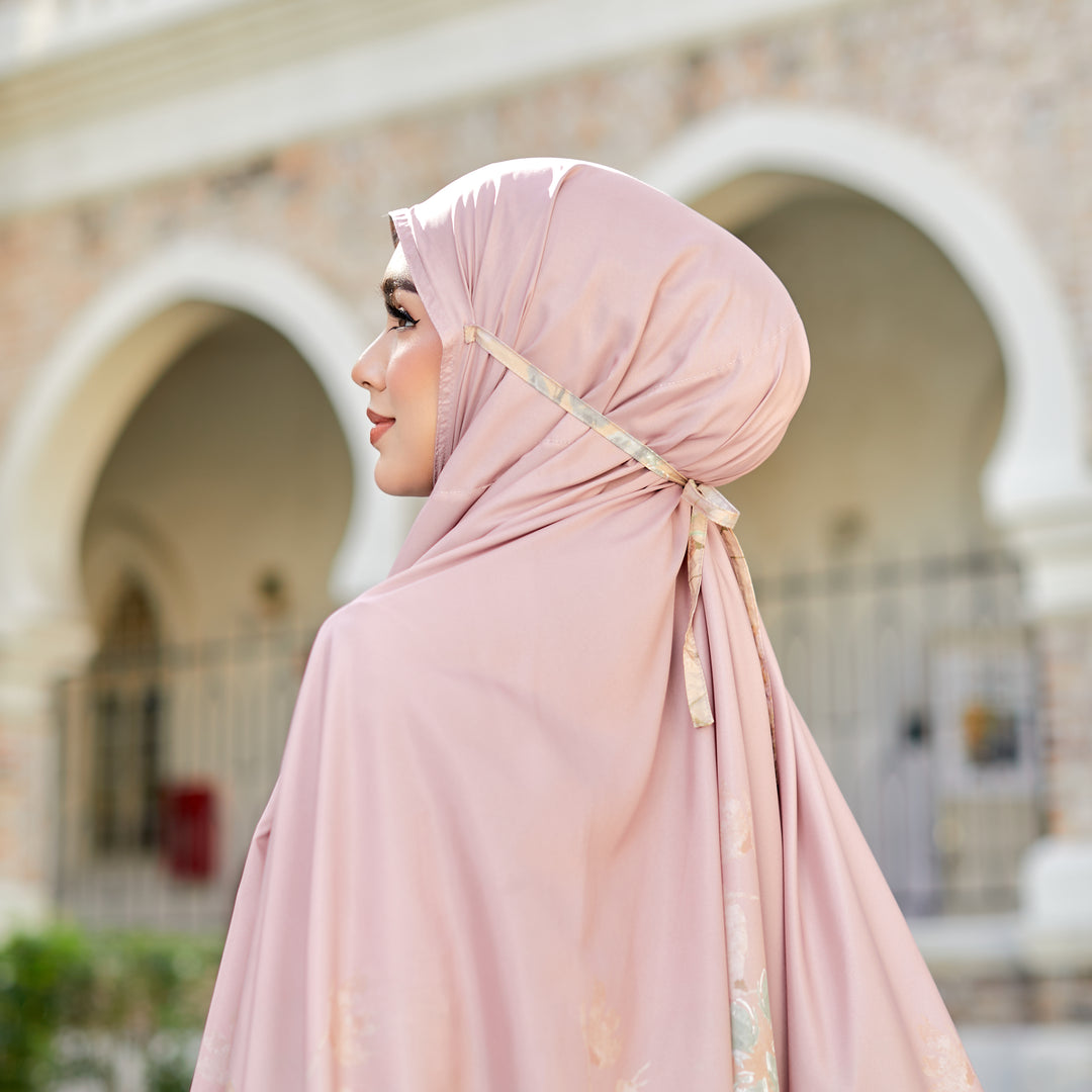 FARHANA Prayer Wear + Pouch + Prayer Mat
