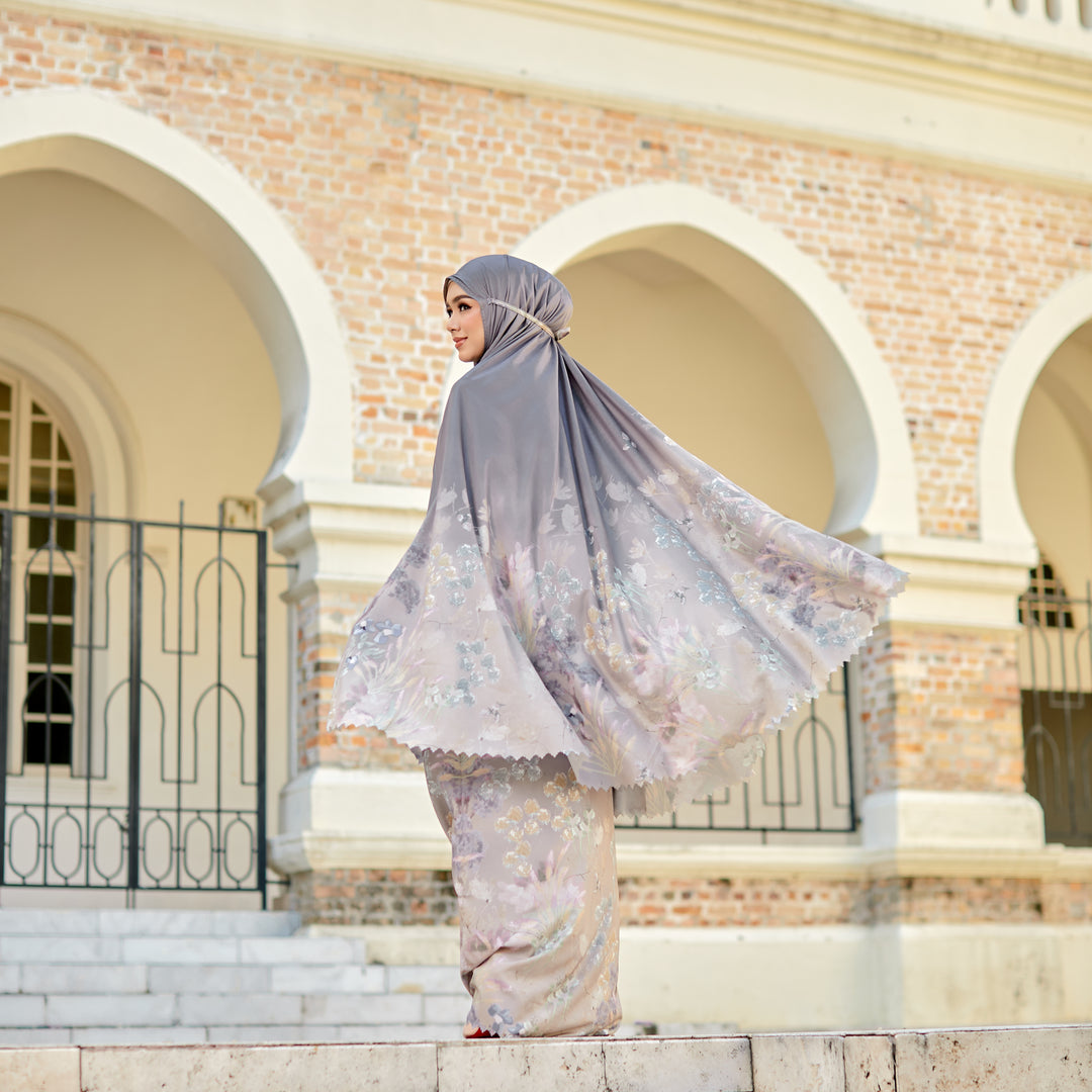 FARHANA Prayer Wear + Pouch + Prayer Mat