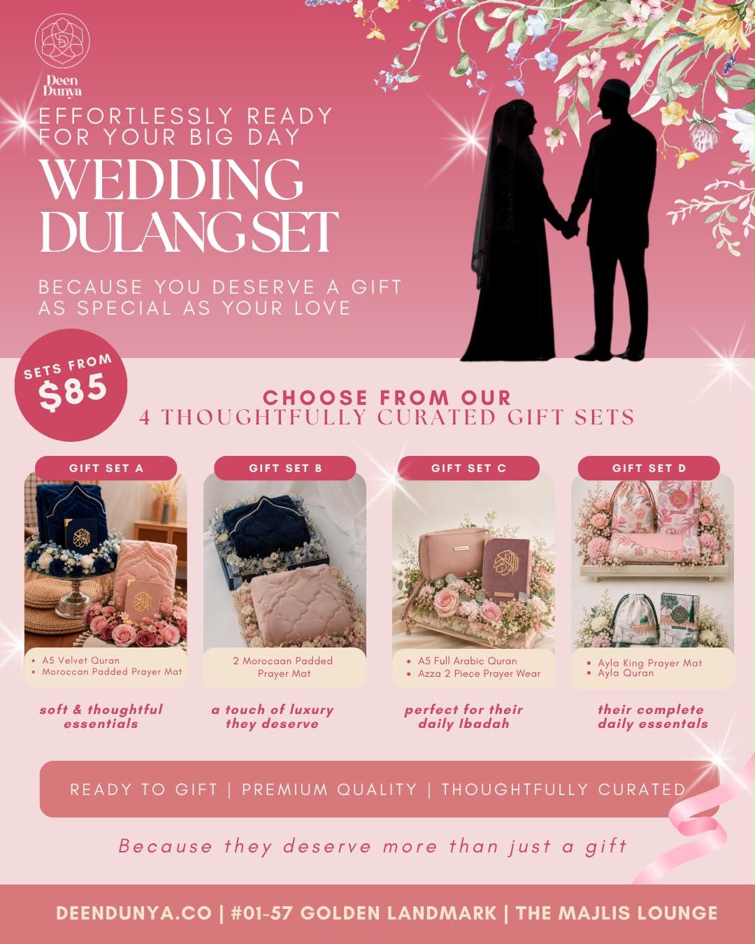 Wedding Dulang Set