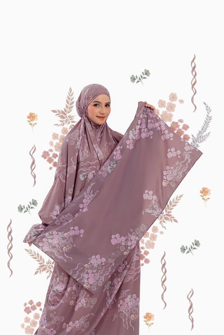 Fateema Travel Prayer Wear + Prayer Mat + Pouch