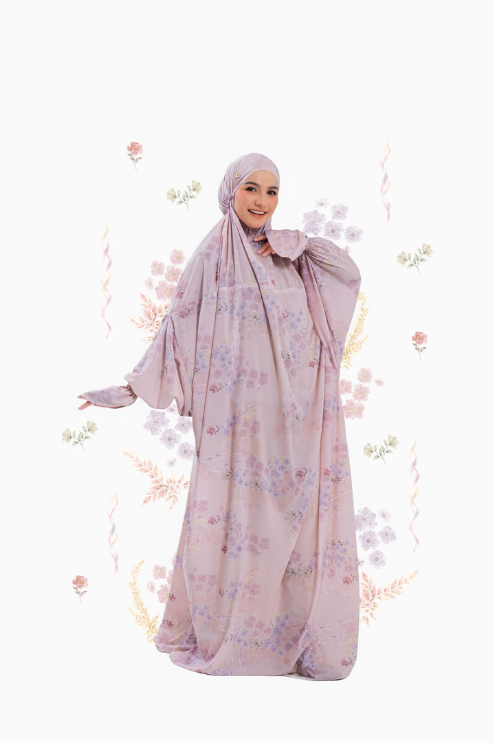 Fateema Travel Prayer Wear + Prayer Mat + Pouch