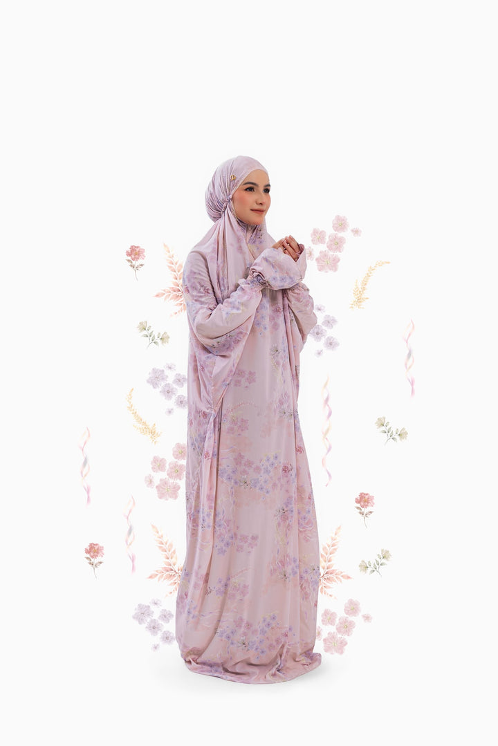 Fateema Travel Prayer Wear + Prayer Mat + Pouch