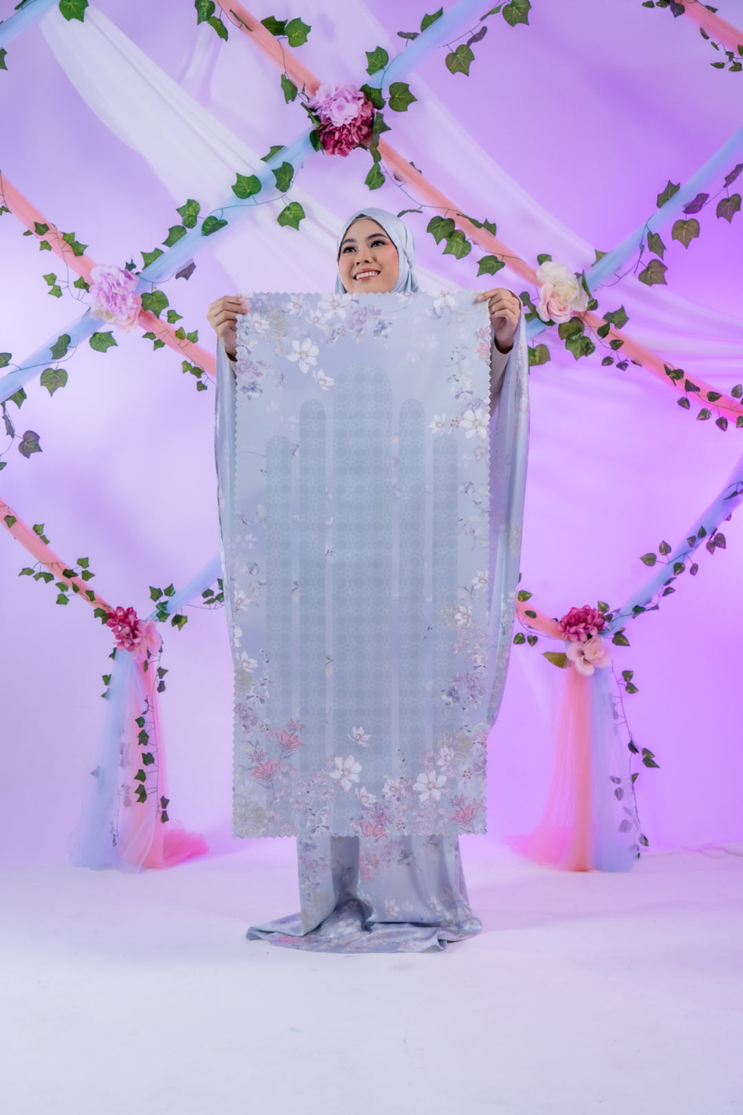 SYAHLA Matching Floral Prayer Mat