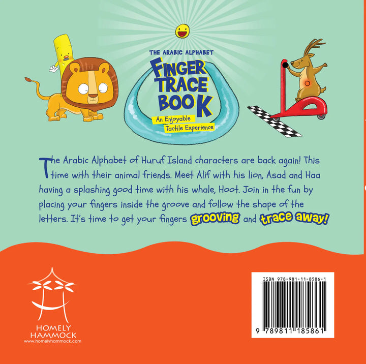 The Arabic Alphabet Finger Trace Book