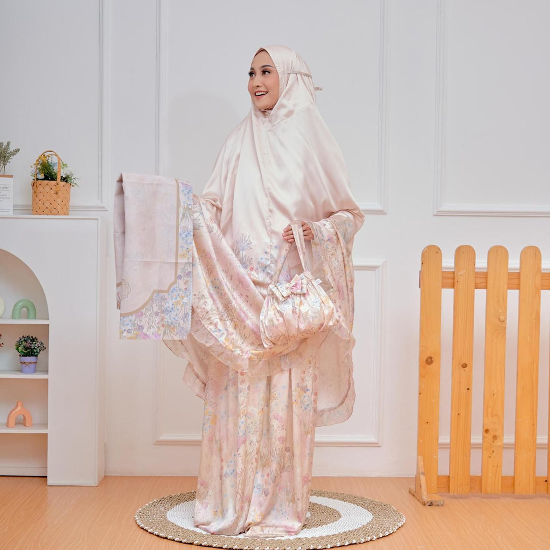 DINIRA Prayer Wear + Pouch + Prayer Mat