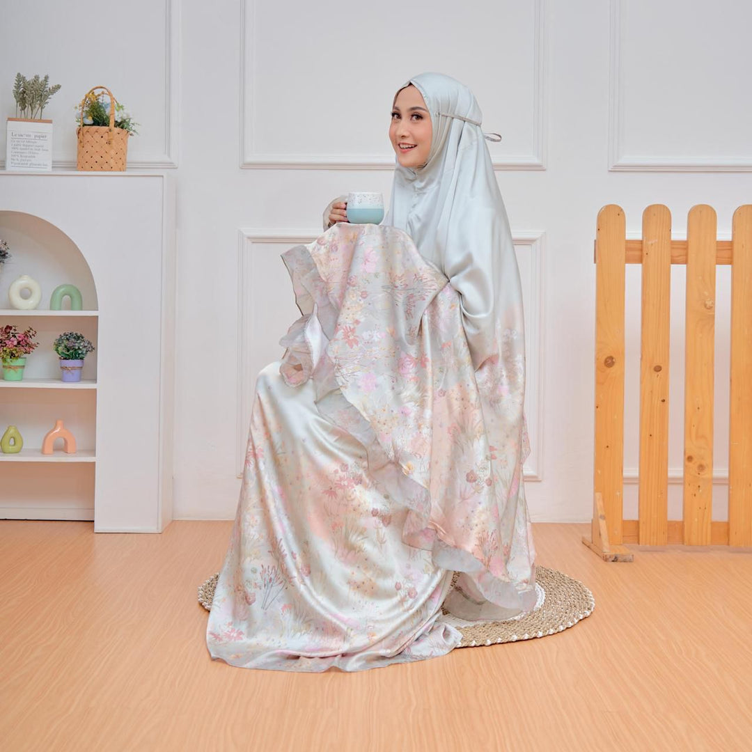 DINIRA Prayer Wear + Pouch + Prayer Mat