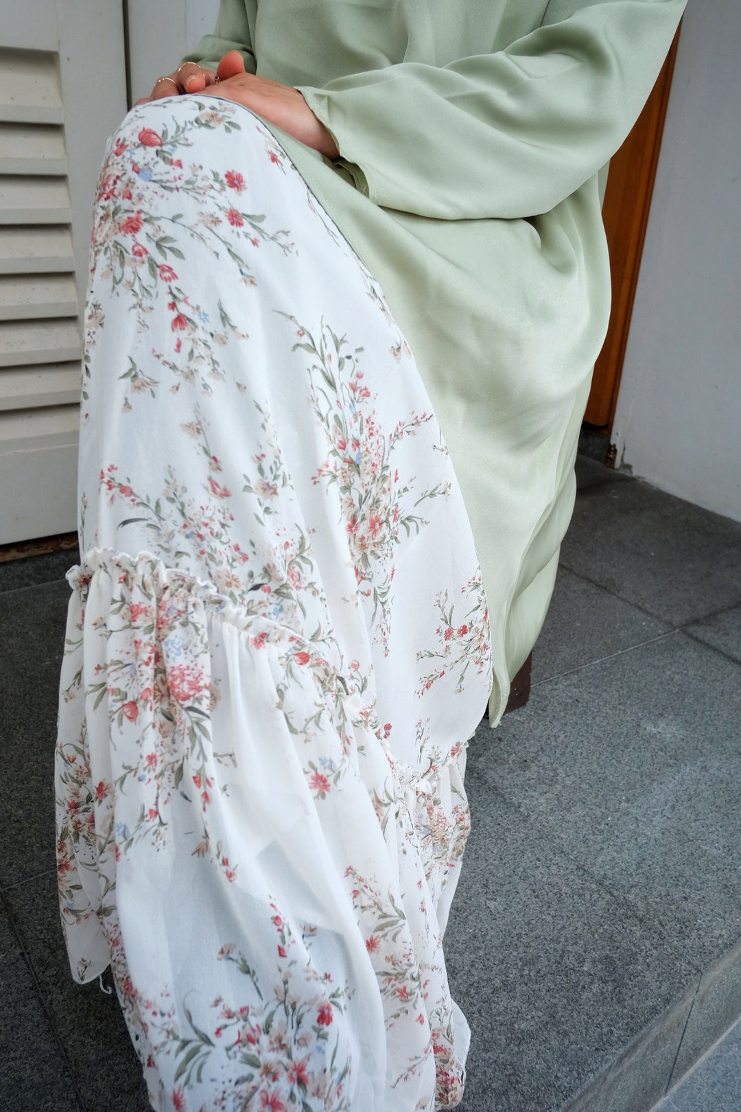 Ivy Floral Skirt (AVAILABLE AT HAJI LANE STORE)