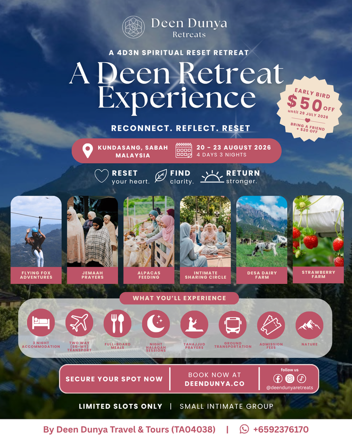 Deen Retreat Experience (August 2026)