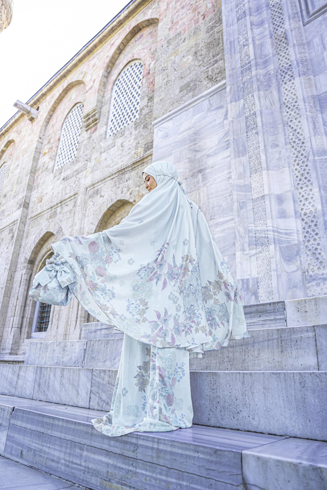 HAGIA Prayer Wear + Pouch + Prayer Mat