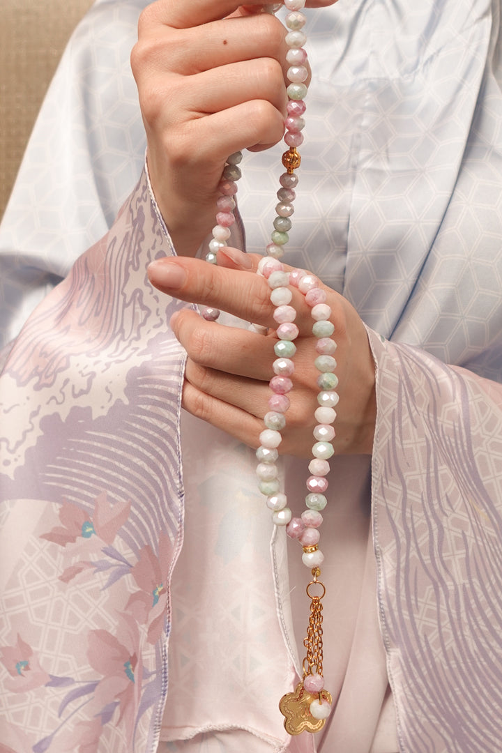 Aurora Crystal Tasbih 99 beads