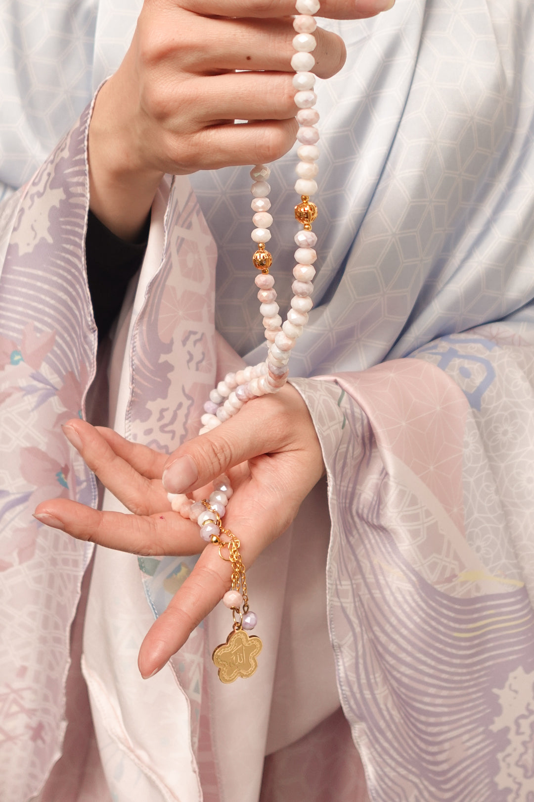 Aurora Crystal Tasbih 99 beads