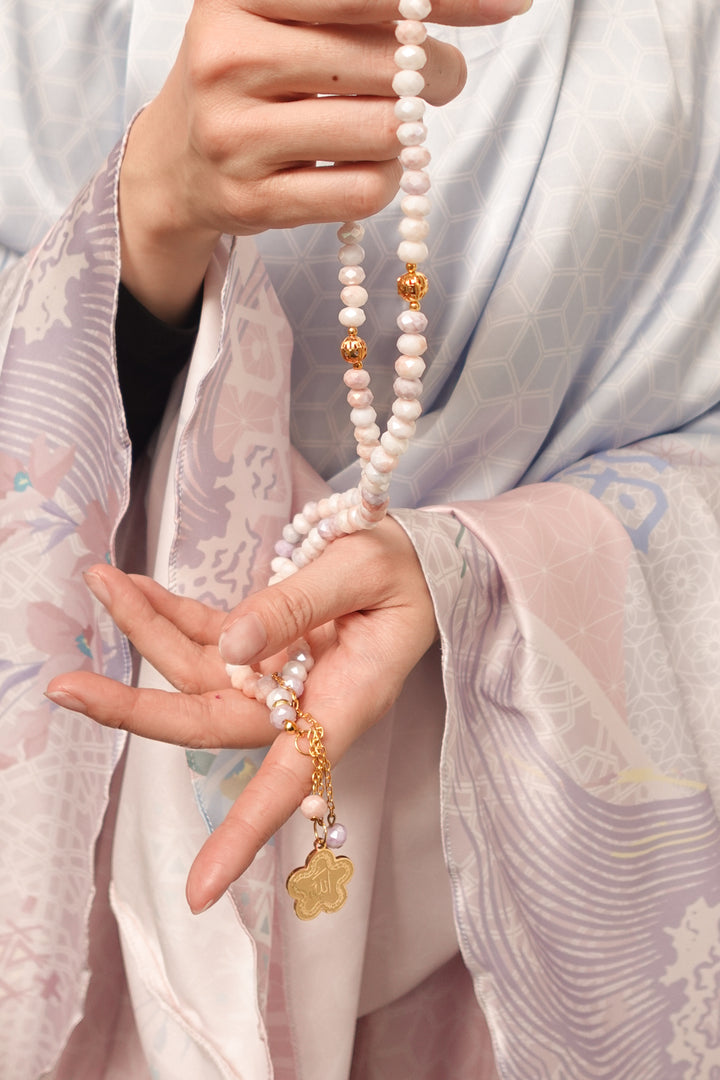 Aurora Crystal Tasbih 99 beads