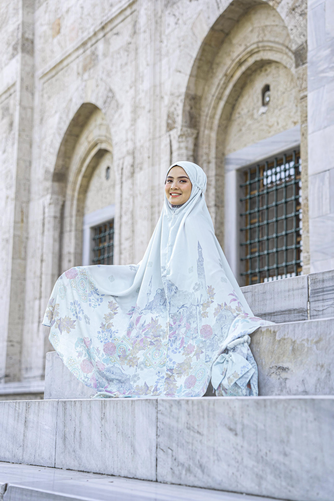 HAGIA Prayer Wear + Pouch + Prayer Mat