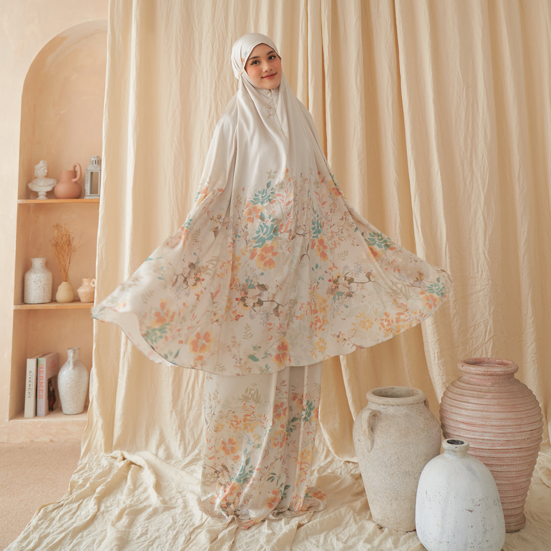 RANIA Prayer Wear + Pouch + Prayer Mat