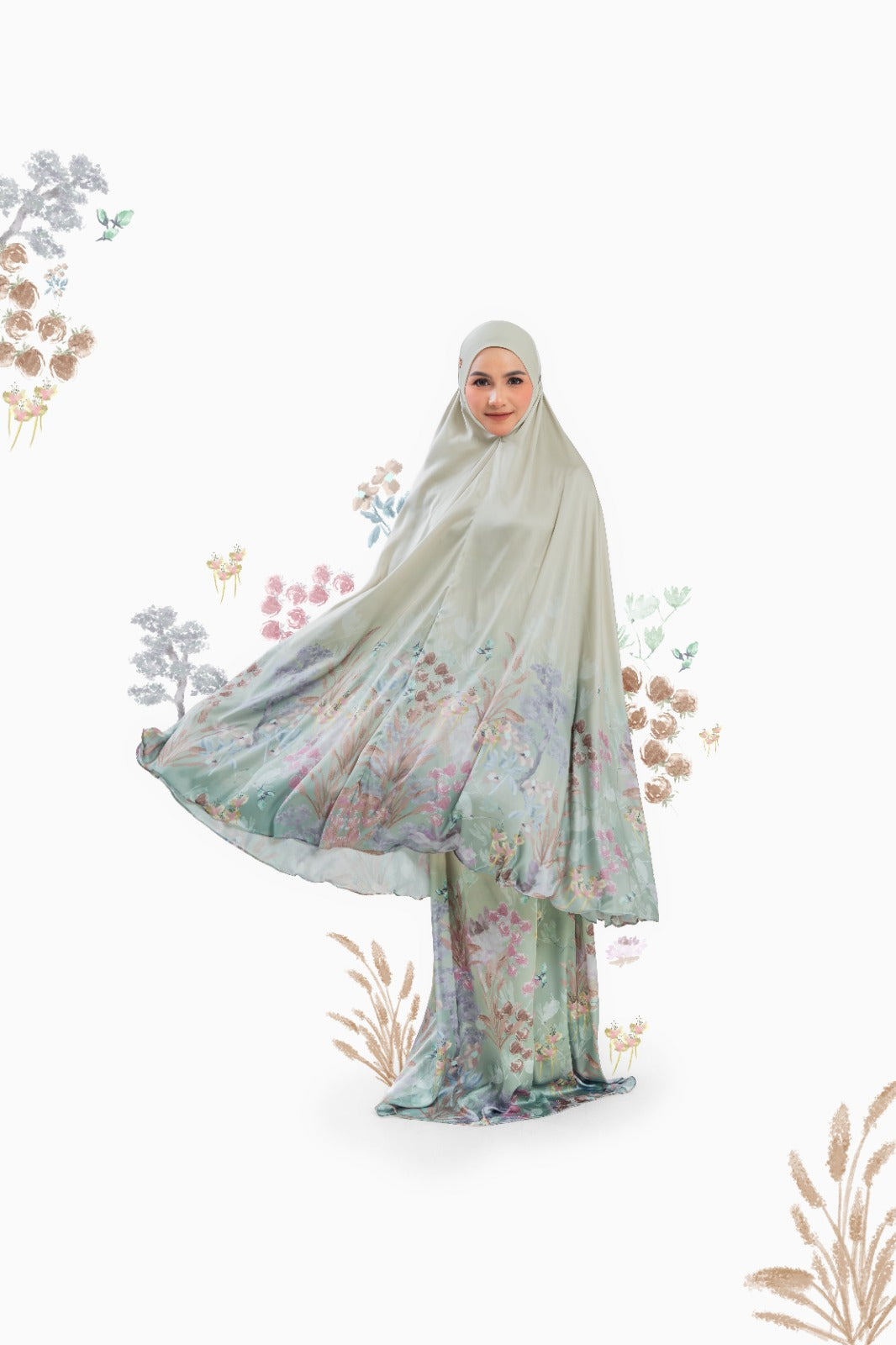 MOZZA Prayer Wear + Pouch + Prayer Mat