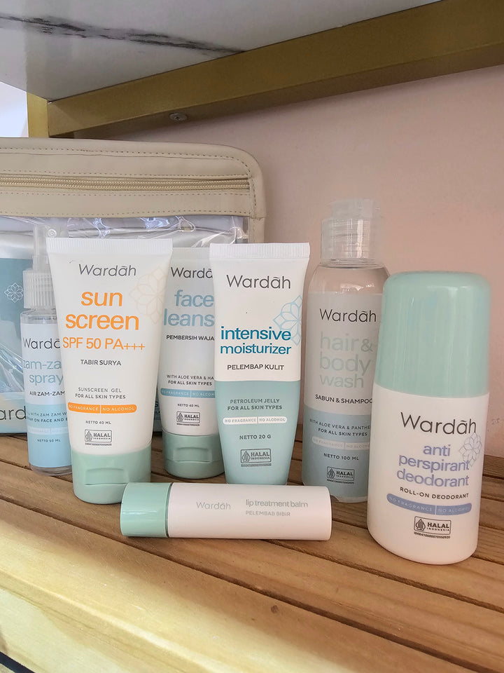 Wardah Haji & Umrah Set (Fragrance Free)
