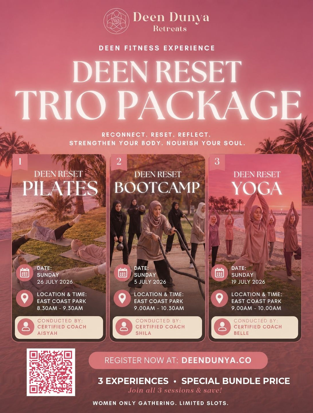 Deen Reset : Trio Package Full Experience