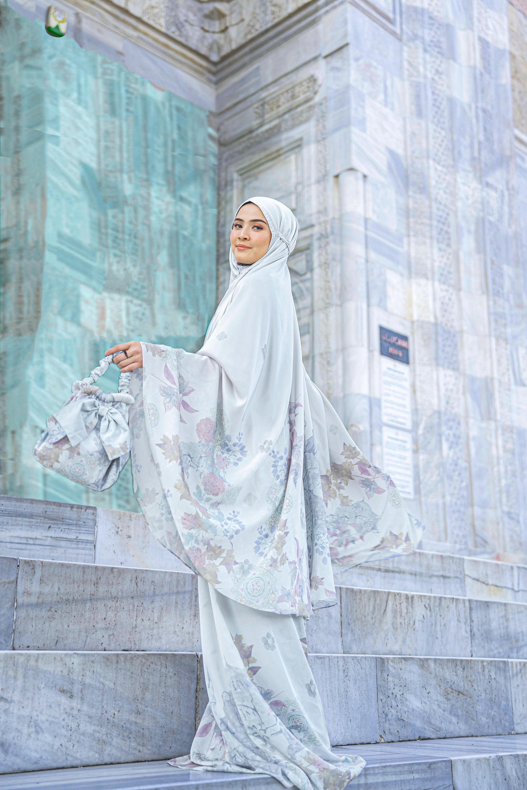 HAGIA Prayer Wear + Pouch + Prayer Mat