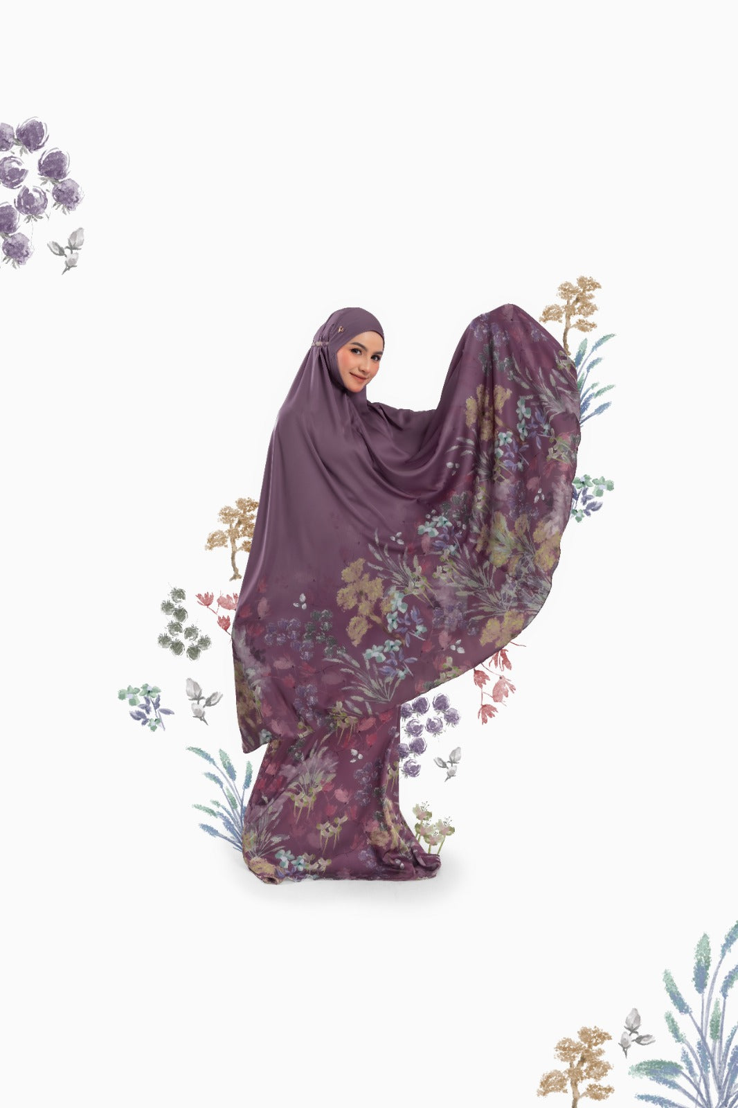 MOZZA Prayer Wear + Pouch + Prayer Mat