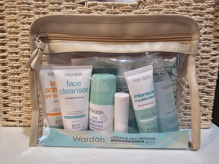Wardah Haji & Umrah Set (Fragrance Free)