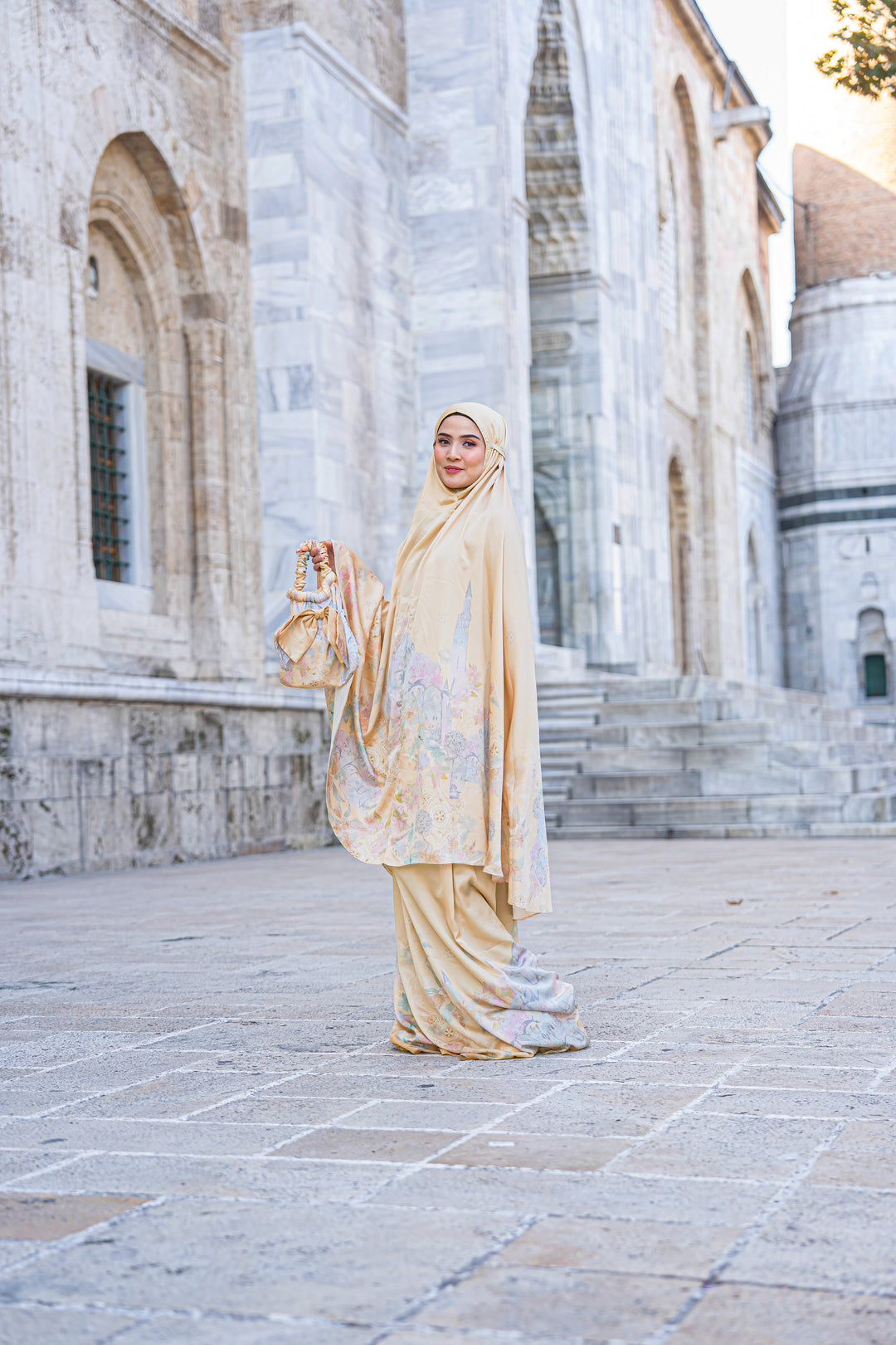 HAGIA Prayer Wear + Pouch + Prayer Mat