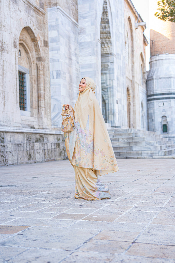 HAGIA Prayer Wear + Pouch + Prayer Mat