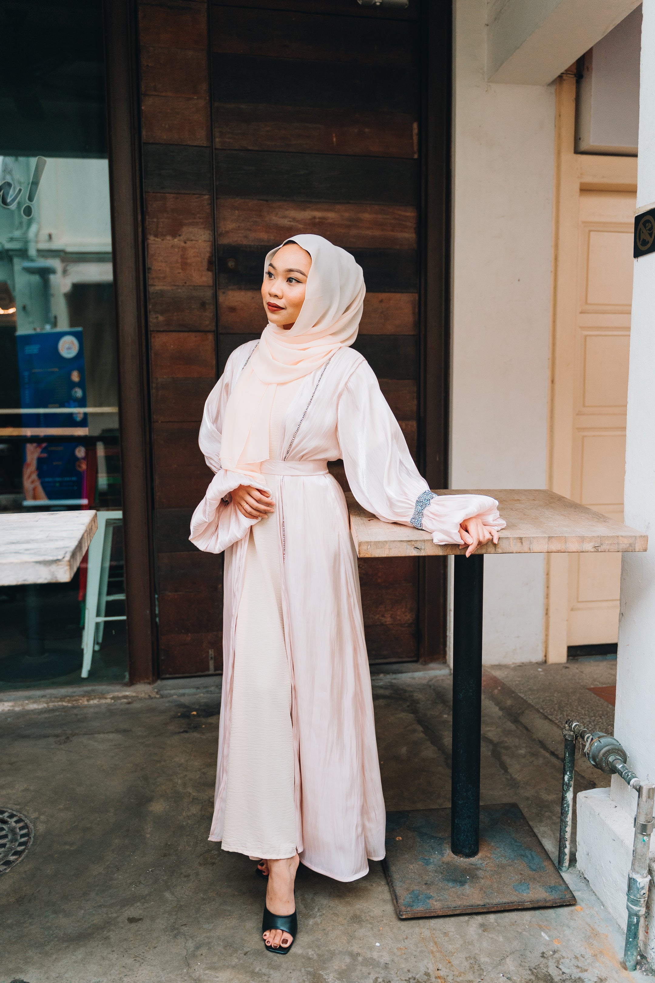 Casual formal hot sale hijab