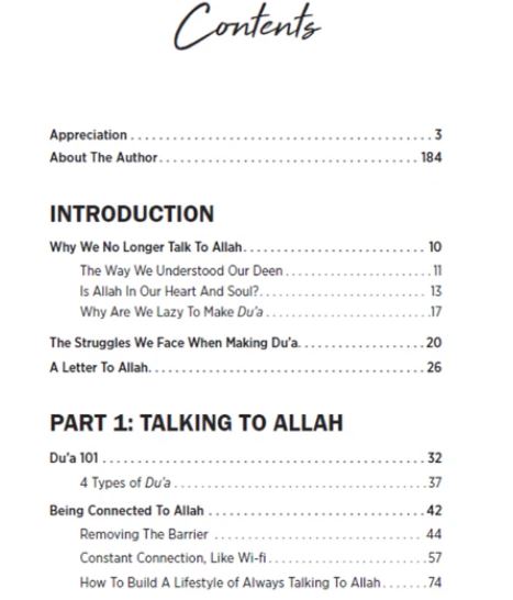 Talk to Allah by Ustazah Ayesha Syahira