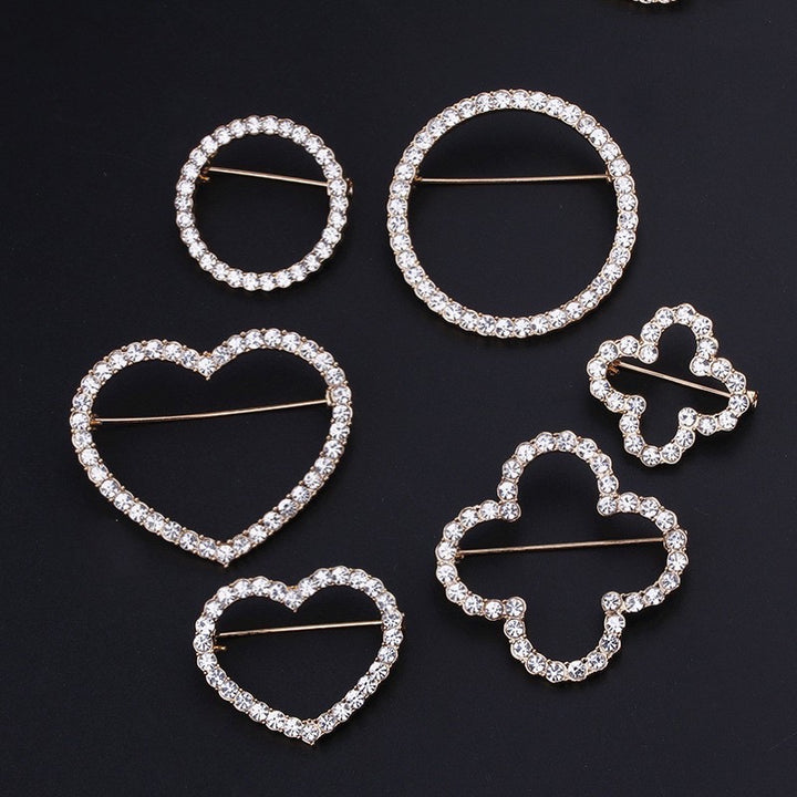 Classic Rhinestone Brooch