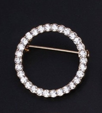 Classic Rhinestone Brooch